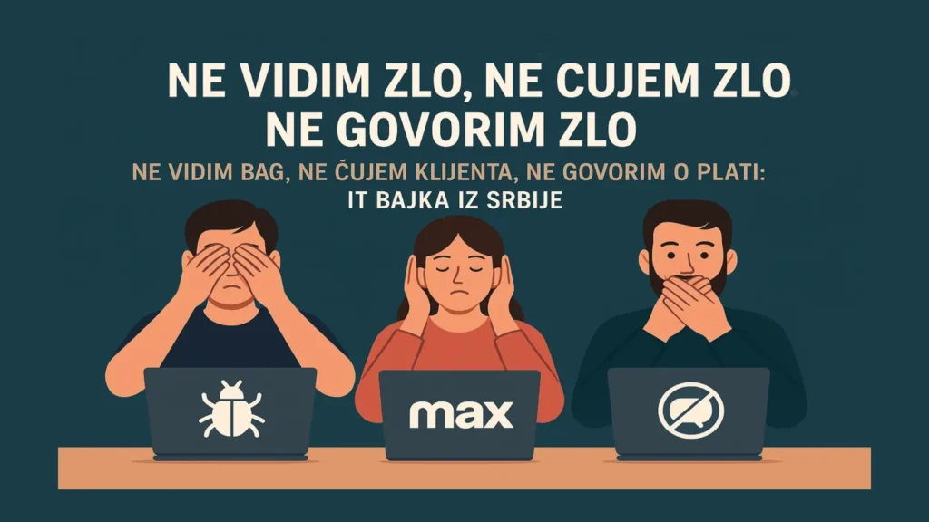 Ne vidim bag, ne čujem klijenta, ne govorim o plati – IT bajka iz Srbije