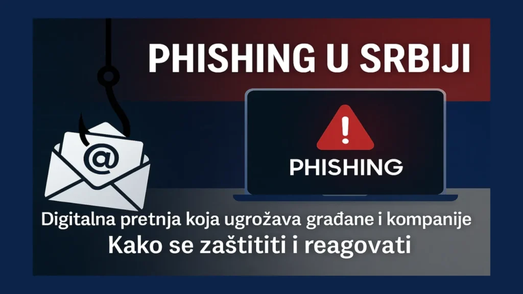 Phishing u Srbiji – digitalna pretnja koja ugrožava građane i kompanije