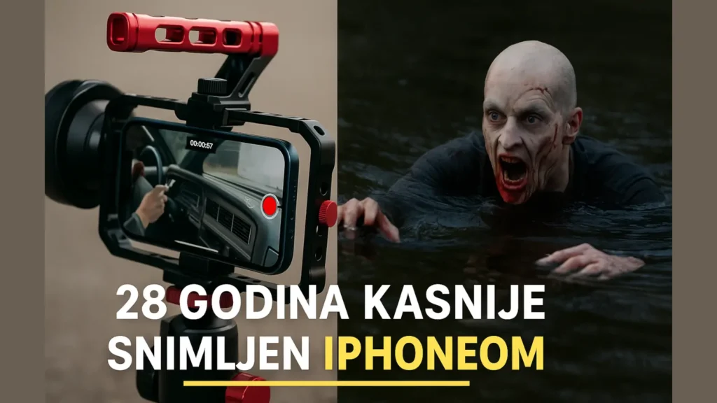iPhone kamera koristi se za snimanje filma 28 Godina Kasnije