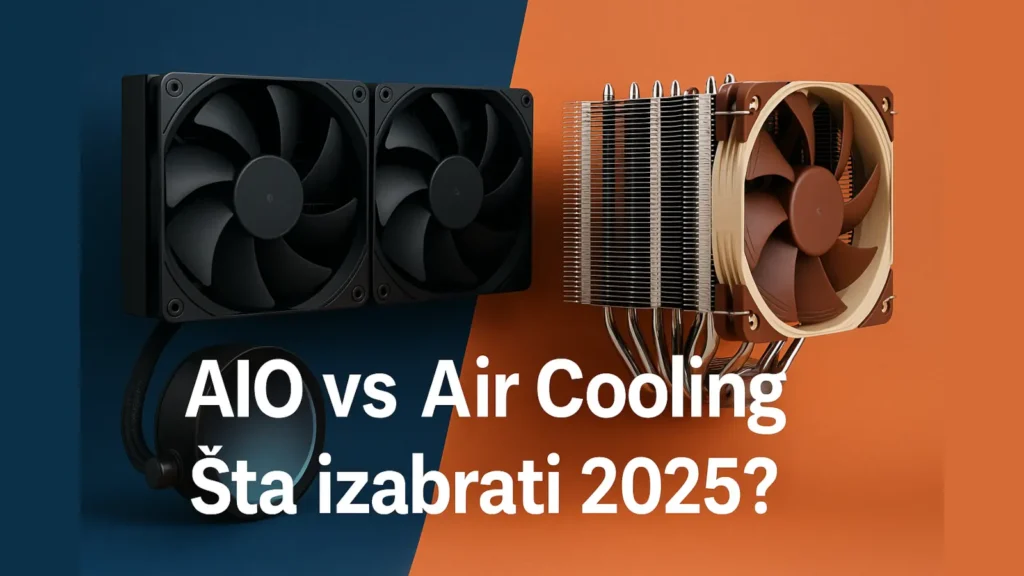 AIO i vazdušno hlađenje računara – poređenje 2025