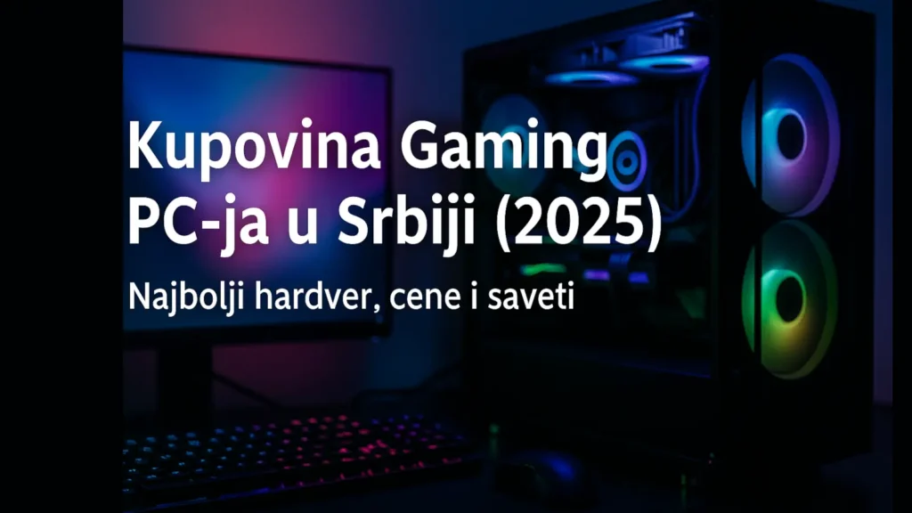 Kupovina Gaming PC-ja u Srbiji 2025 – Najbolji hardver, cene i saveti