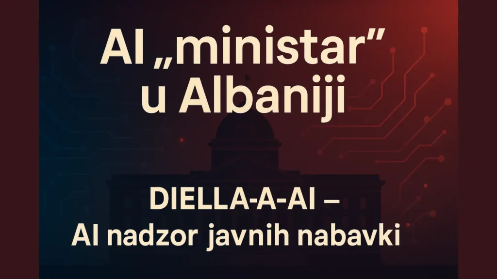 Diella – AI sistem Albanije za nadzor javnih nabavki