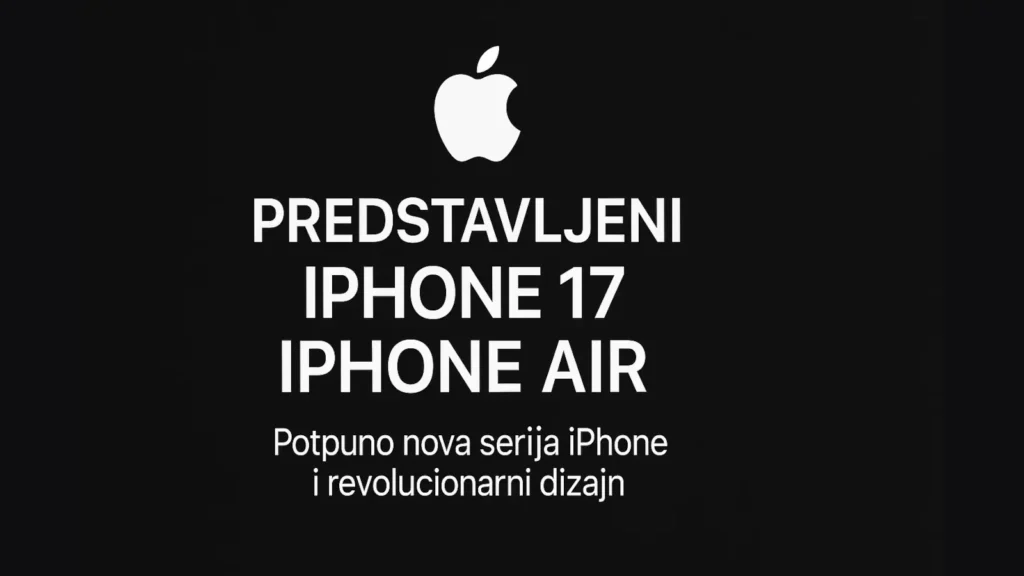 Apple predstavio iPhone 17 i iPhone Air na događaju 2025