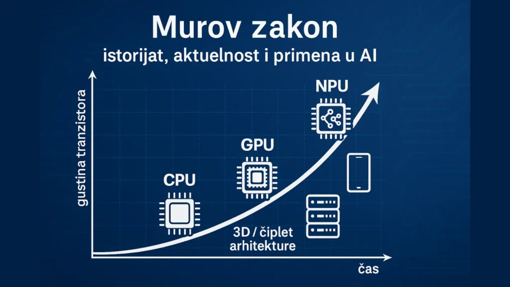 Murov zakon – udvostručavanje tranzistora i evolucija čipova