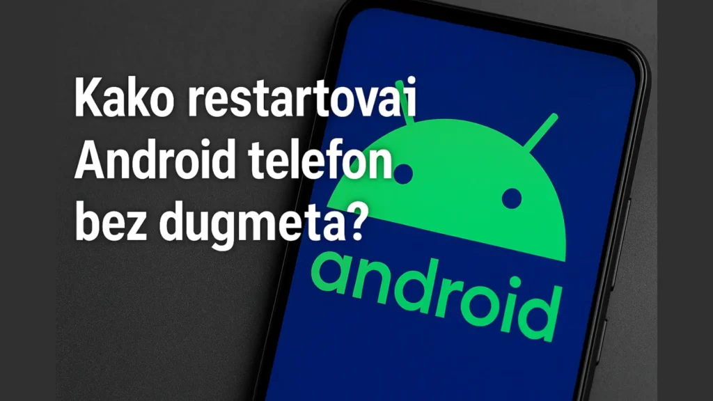 Kako restartovati Android telefon bez dugmeta – vodič za 2025. godinu