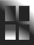 Stilizovan retro logo za Windows 3.0 sa minimalističkim prozorom na jednobojnoj pozadini, u duhu ranih verzija Windows operativnog sistema.