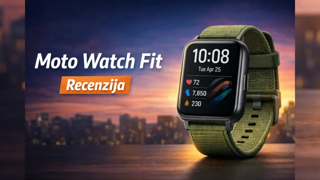 Moto Watch Fit pametni sat – recenzija (baterija, ekran i fitnes)